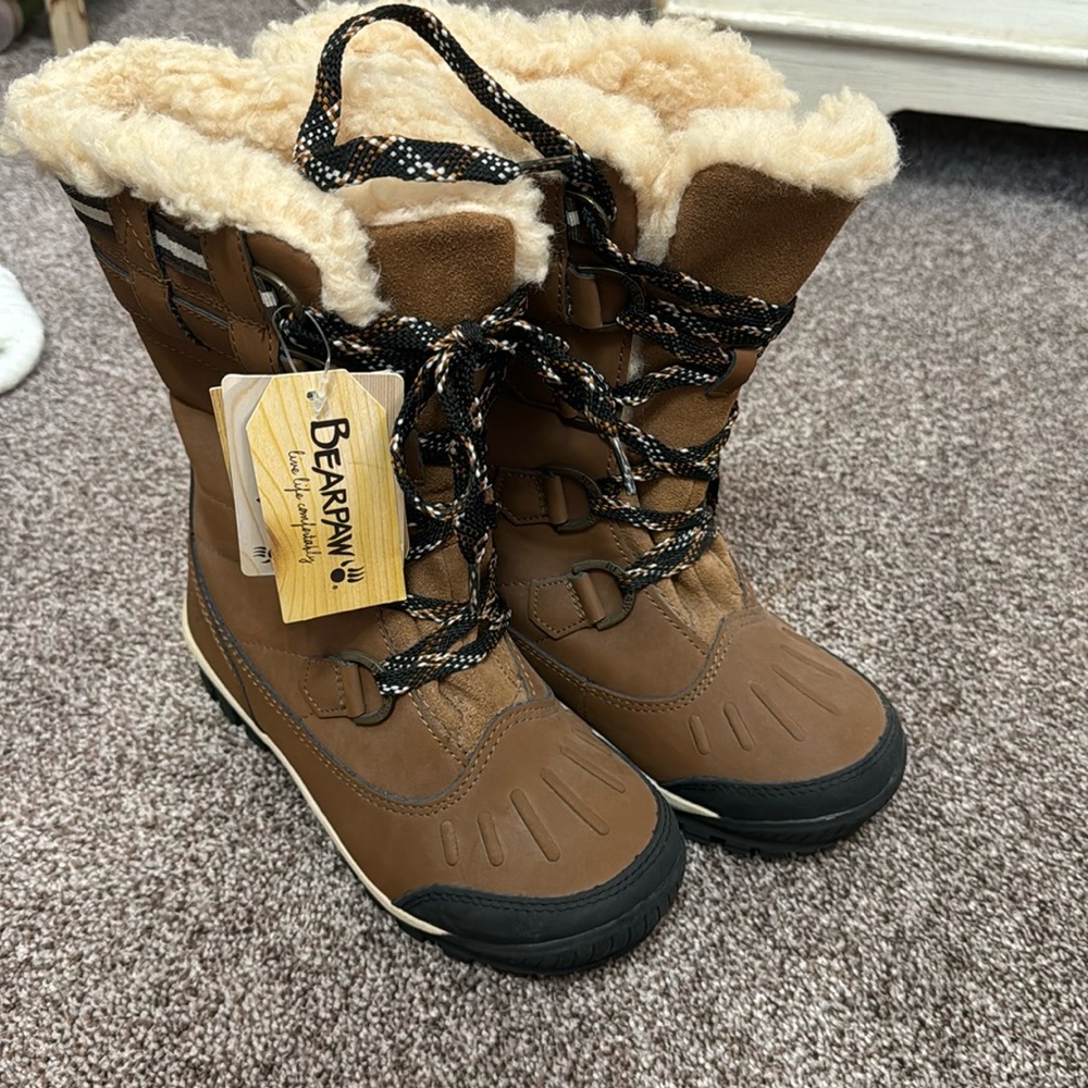 Brand new with tag waterproof bearpaw boots